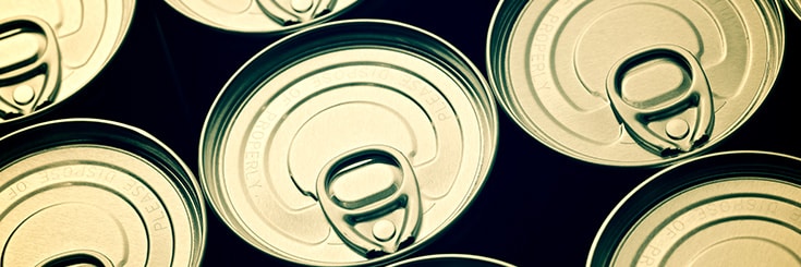 Cans, Easy Open Ends, Lacquered & Printed goods